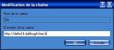 valeur de la chaine