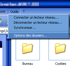 option des dossiers