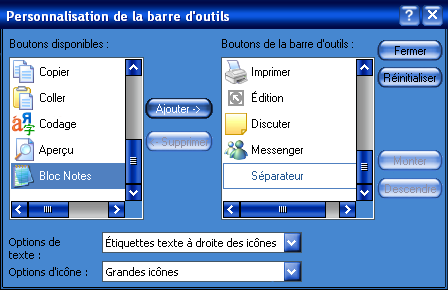 personnaliser bouton